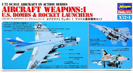 Aircraft Weapons: I - U.S. Bombs & Rocket Launchers