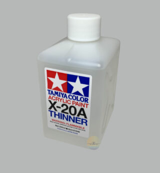 X-20A Acrylic Thinner (250ml Bottle)