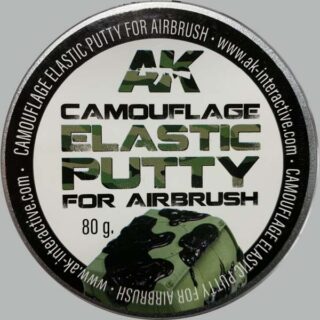 Camouflage Elastic Putty for Airbrush