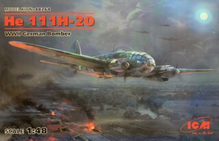 He 111H-20 WWII German Bomber