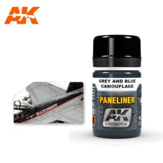 Paneliner for Grey and Blue Camouflage