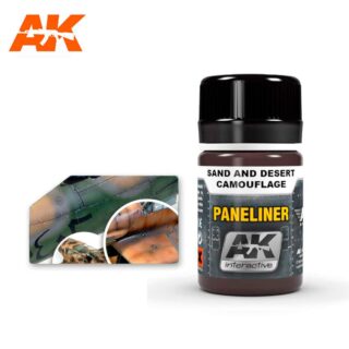 Paneliner for Sand and Desert Camouflage