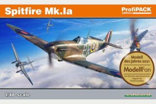 WWII Spitfire Mk Ia Aircraft (Profi-Pack Plastic Kit)