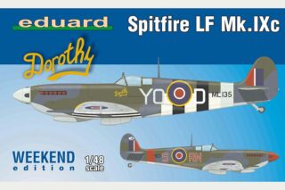 Spitfire LF Mk IXc Aircraft (Wkd Edition Plastic Kit)
