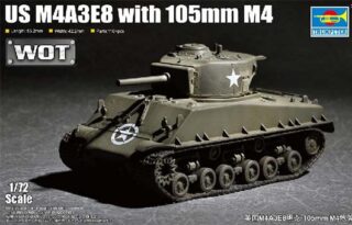 US M4A3E8 Tank w/105mm M4 Gun