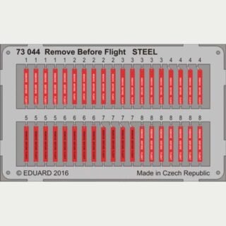 Remove Before Flight Tags - 1/72nd Scale Steel