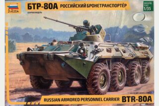 BTR-80A Russian Armored Personnel Carrier