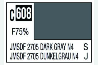 JMSDF Dark Gray N4/2705 - C608