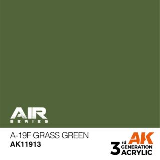 A-19F Grass Green
